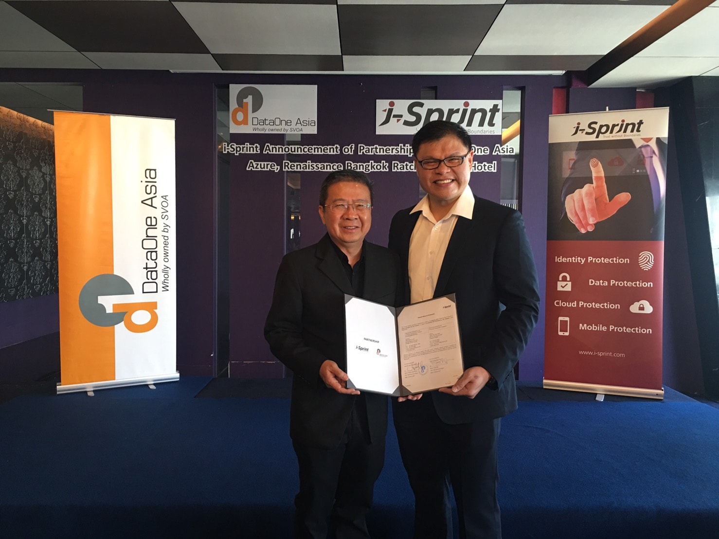 i-sprint dataone asia partnership
