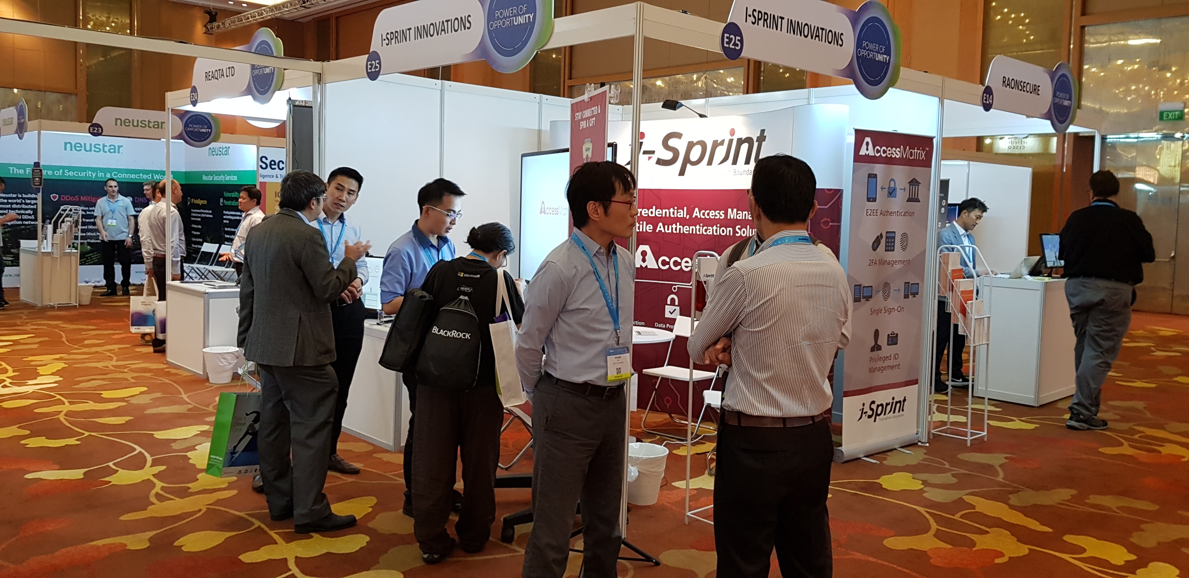 i-Sprint RSA 2017 Conference Booth