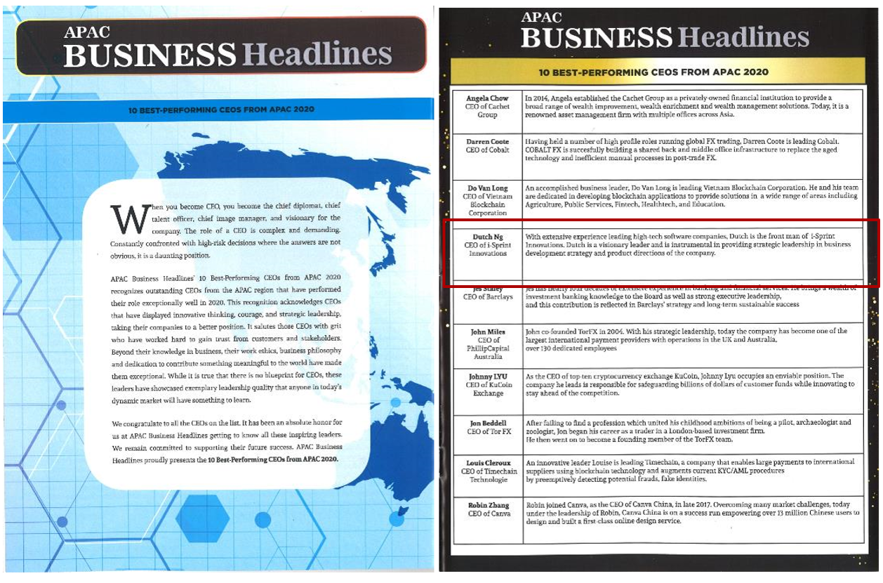 award-recognition-apac-business-headlines